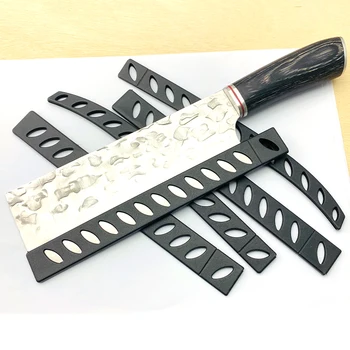 Защитно нож за плодове нож от 5 теми, уплътнението е Гумена, Пластмасова защитна лепенка, за кухненски нож