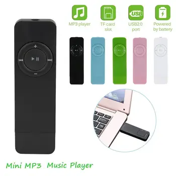 Максимална поддръжка на MP3 32 GB TF карта USB 2.0, музикален плейър за студенти, слушане на английски език, MP3 плейър, Спортен Walkman, U-диск, MP3