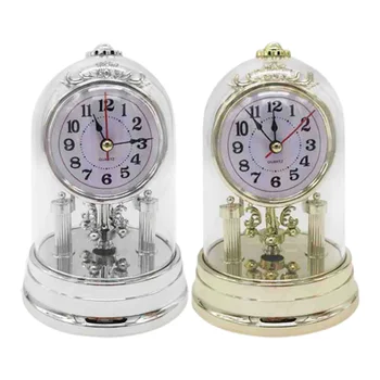 Часовник за украса на работния плот, часовник с противоскользящим устойчива основа, настолни часовници, добър подарък за нов дом, gass