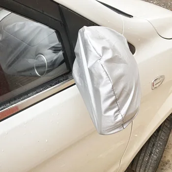 1 Чифт Непромокаеми Зимни автомобилни Покривала за обратно виждане, Защита на страничните огледала От лед, Защита от сняг, Защита от замръзване, Автостайлинг, козирка