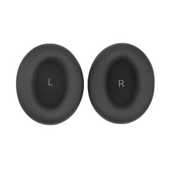 1 Чифт седалките жак за слушалки MOMENTUM 4.0 Лесно сменяеми Защитни ръкави за слушалки, амбушюры с катарами, здрав черен