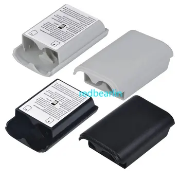 10/20pcs Черен, Бял цвят Ｇ Калъф за батерия за Безжичен контролер Xbox 360, Задвижваната капак батерия за Xbox 360 контролера
