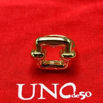2023 UNOde50, бестселър на Европейската и на американската мода, Изискано женско пръстен, Романтична празнична мода бижута, подарък чанта с чанта