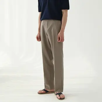 2023 Пролетно-летни Мъжки Костюмные Панталони, Безплатен Бизнес Офис Панталони с копчета, Обикновен Класически Корейски панталони, Мъжки дрехи N30