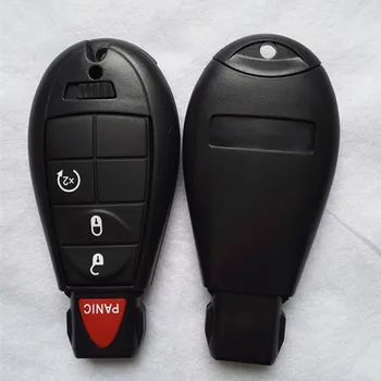 3ШТ 3 + 1 и 4 бутона за Смяна на Ключ за кола Във Формата на Миди Празен калъф за Chrysler Jeep Commander Grand Chero Smart Remote Key Fob