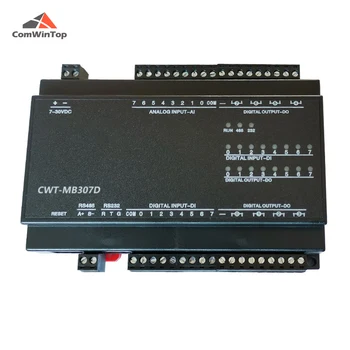 CWT-MB307D 8AI + 8DI + 8DO RS232 RS485 Ethernet Modbus Rtu Tcp Io Модул за събиране на данни