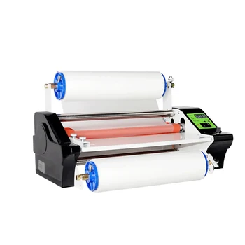 DOMSEM Автоматична Машина За производство на хартиени ламиниране Поддържа студена Горещо Ламиниращо В Ролка За UV принтер DTF Cover B Film UV advertising