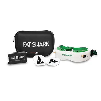 Fatshark Attitude НАИ V6 FPV Състезателни очила за Търтеи с разнесением 5,8 G 1280X960 LCOS FOV 39 Градуса Аналогов видео рекордер за модул Shark Byte HD