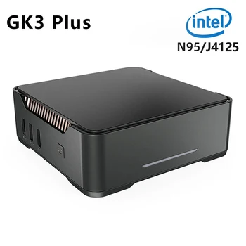 GK3V Plus Intel Alder Lake N95 Intel J4125 МИНИ-КОМПЮТЪР на Windows 11 Pro DDR4 8 GB 256 GB SSD WIFI5 LAN BT4.2 VGA МИНИ-КОМПЮТЪР за геймъри