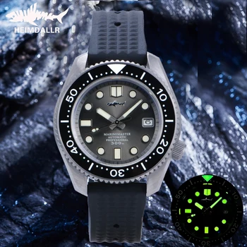 HEIMDALLR Мъжки автоматичен часовник Мъжки часовник за гмуркане Титанов механични ръчни часовници 300 м Водоустойчив светещи керамични bezel NH35