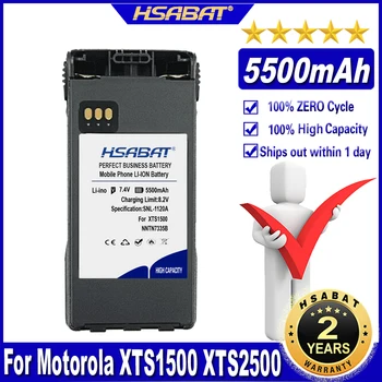 HSABAT NNTN7335B 5500 mah Батерия за Motorola XTS1500 XTS2500 PR1500 MT1500 Батерията на Двустранния Радио