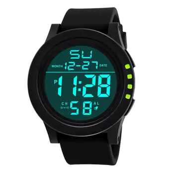 Led водоустойчиви Мъжки часовници Цифрови кварцови часовници Военни Спортни Мъжки 2023 Мъжки спортни часовници с Хронометражем Интелигентни електронни часовници