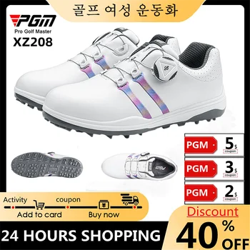 Pgm2022 / нови обувки За голф, Жените имат противоплъзгаща обувки, Обувки на високи токове, за Боядисана Дамски обувки За голф Xz208