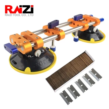 Raizi 1 бр Каменна Installer безпроблемно шевове за Свързване и привеждане в съответствие с 6-инчов вакуумни вендузи Инструменти за Монтаж на гранитни плотове