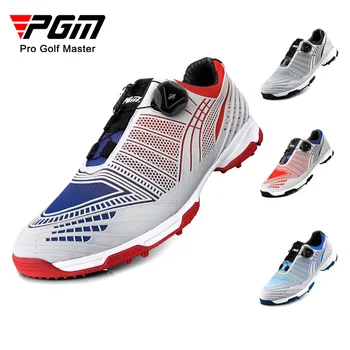 TaoBo Original PGM 2023 Нова Професионална Обувки За Голф, Размер 39-45, Мъжки Водоустойчиви Дишащи Обувки С Въртящи се Дръжки и Ключалката, Устойчиви На Хлъзгане