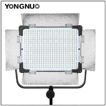 Yongnuo YN6000 3200 K-5500 K 50 W 600 LED Video Light Pro Лампа за Снимане Голяма Светлинна Дъска с Софтбоксом за Кино Грим Vlog
