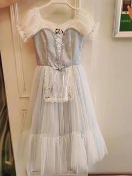 Балетное рокля Gbelia Giselle За възрастни и деца, професионално тюлевое рокля-пакетче по поръчка рокля за изказвания, местонахождение, рокля