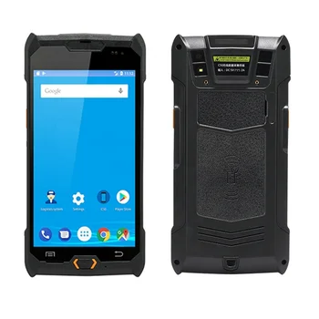Безжичен мобилен терминал за данни с 2D баркод Ръчен Android PDA за кола Taxi C50 Plus