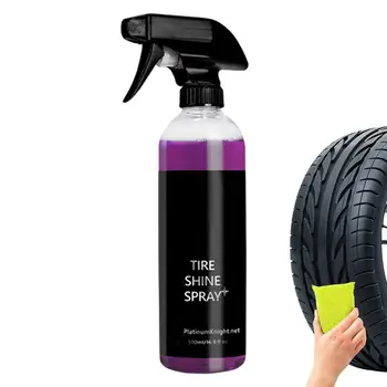 Блясък автомобилни гуми Здрава и удобна за използване Шиномонтажная обработка, Продължителна защита от ултравиолетови лъчи, препарат за почистване на джанти и гуми, което отрежда на следа блясък