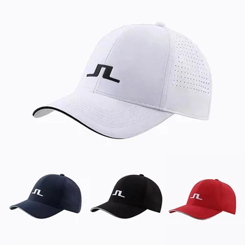 Висококачествена лятна шапка за голф с бродирани логото, дишаща бейзболна шапка за мъже, Градинска спортна шапка за шофьори на камиони Gorras, Директна доставка