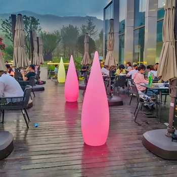 Външен лампиона Nordic Hotel Restaurant, Прости декоративни лампи, Модерен минималистичен Двор, Творчески Лампи