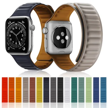 Гривна, приложим към Apple Watch, Силикон водоустойчив каишка, аксесоар, модерен преносим, подходящ за Apple Watch Каишка