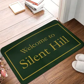 Добре дошли в Silent Hill, противоскользящий подложка за входната врата, Декорация на дома, Подложка за баня, килим за хол