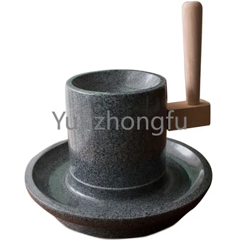 Имитация на чай Song Димитър Stonewashed Stone Лъки Song Dynasty Чай на Прах за раздробяване на чай Мач