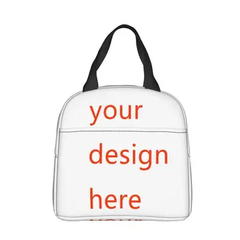 Индивидуален дизайн, изолирано чанта за обяд, контейнер за хранене със снимка или лого, Термосумка, Обяд-бокс, чанта за хранене в колежа