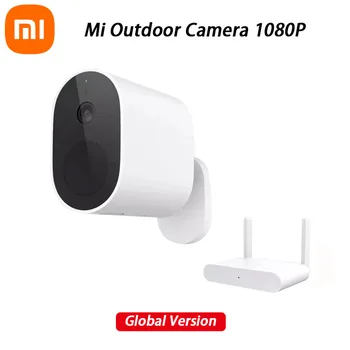 Камера Xiaomi Защита на сигурността на Външната камера HD 1080P Приложение MiHome Безжична сигурност Инфрачервен портал за Нощно виждане IP66