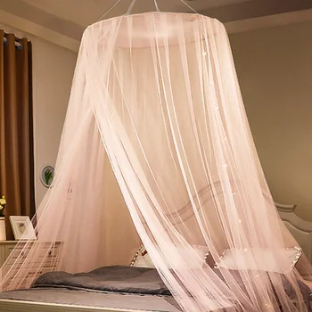 Лятна mosquito net, във формата на купол, стая Принцеса, Детска спалня, душ завеса, Шалте, палатка, Украса за момичета, Детски палатка-убиец комари