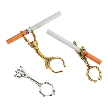 Метален мундщук за пушене се отнася до мундштукам с пръстени във формата на дракон, аксесоари за пушачи, мъжки фин инструменти и оценят дарове