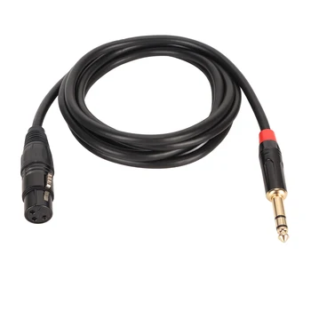 Микрофон кабел Добра съвместимост Корпус от лят алуминий Микрофон на кабел Широко приложение за професионално усилване на звука