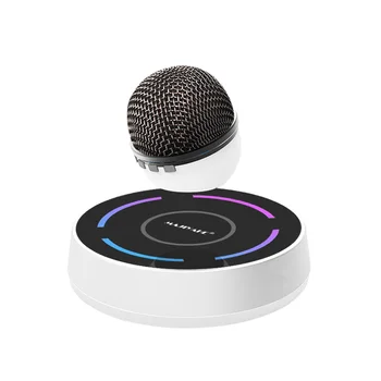 Многофункционален микрофон със звукови карти, намаляване на шума, RGB осветление, акумулаторни безжични висящи микрофони за подкаст 2,4 g
