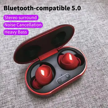 Модерни компактни спортни слушалки без загуба на Bluetooth-совместимости5.0, ниска консумация на енергия, преносими слушалки за бягане