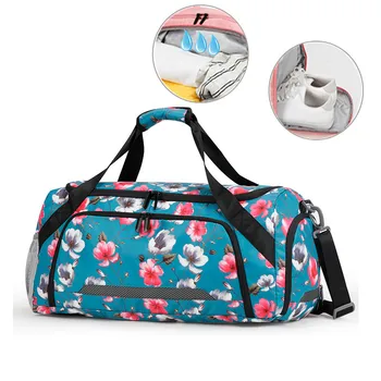 Мъжка спортна чанта с джоб за обувки, Водоустойчива чанта за плуване, Големи чанти за фитнес, Женски багаж, пътни чанти за рамо за спорт