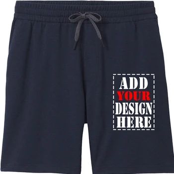 Мъжки Летни мъжки къси панталони Създайте свои собствени шорти за мъже Индивидуални шорти за мъже - Добавете своя снимка Снимка Текстов принт