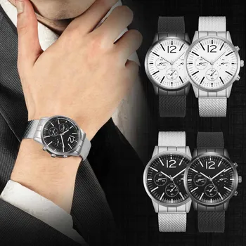 Мъжки Ръчен часовник Delicateprincely Кварцов ръчен часовник Snart Watch For Man Точни кварцови часовници Olives Watch For Man Мъжки часовник