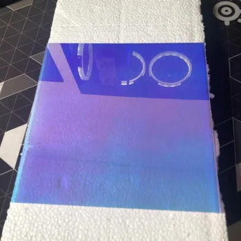 Нов цветен Лазерен ПЛЕКСИГЛАС пластмасов Лист акрилна дъска органично стъкло полиметилметакрилат 2/3/5 мм дебелина на 200*200 мм