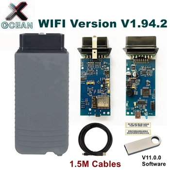 Новата версия на Wi-Fi 5054A V1.9.4.2 подкрепа V23.0.0 обхваща всички функции 5054 и 6154 за диагностични инструменти колата на VAG UDS 5054A
