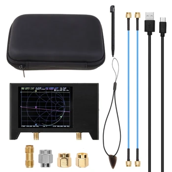 Преносими устройства N0HB-A-A-2 NanoVNA V2 Анализатор Цифров дисплей Сензорен екран къси вълни УКВ Антена UHF анализатор