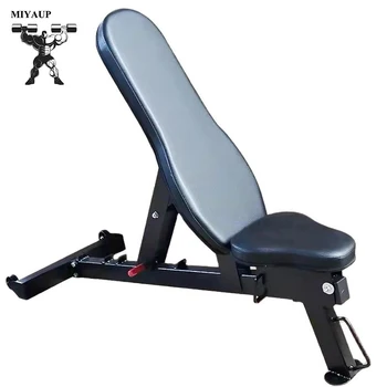 Регулируема стол за гири MIYAUP, домашно складное обзавеждане за фитнес, многофункционална дъска за легнало