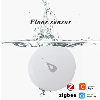 Сензор наводнения Zigbee, детектор за изтичане на вода в умном дом, Резервоар за вода, алармена система на пълна мощност на дома за сигурност, Алармени на разумен живот, на Sasha