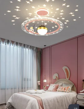 Скандинавска модерна led полилей, висящ лампа за спални, трапезария, хол, гардеробна в тавана, Потолочное декорация на дома, Творческа обстановка