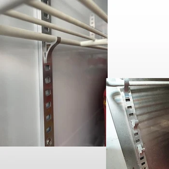 Скоби За Рафтове Фризер Refrigeratorreplacement Подкрепа Охладител Метални Куки Ключалката Скоби За Хладилник С Рафтове, Шкаф За Търговски