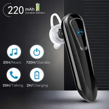 Слушалки-Bluetooth слушалки, съвместими 5.0 за iPhone на Стерео M20 Безжично хендсфри Huawei