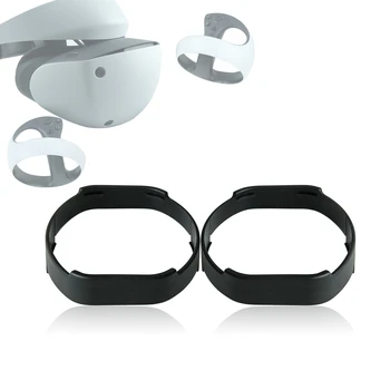 Слушалки с недалновидна рамки Черни рамки Лесен за монтиране на Обектива Със защита от синя светлина Бързо разглобяване за Sony PS VR2