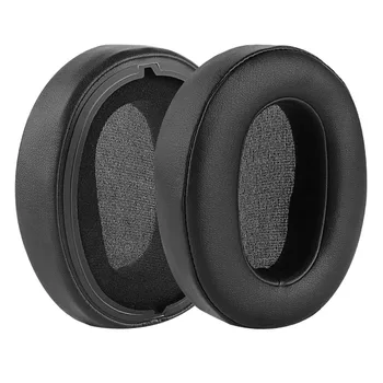 Сменяеми амбушюры за слушалки Sony WH-XB900N, тампони за уши, кожа слушалки, резервни части за ремонт на амбушюр (черен)