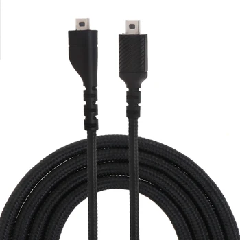 Универсален кабел звукова карта за Arctis 3 5 7, кабел слот слушалки, Благородна подмяна на плетеного кабел