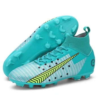 Футболни Обувки Messi Обувки на Едро Chuteira Society Трайни Удобни Вентилирани Футболни Обувки AG/TF Унисекс За футзала